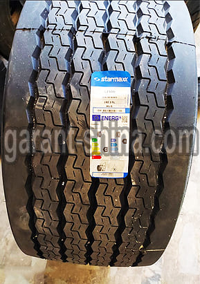 Starmaxx LZ300 (прицепная) 435/50 R19.5 160J 20PR - Фото протектора с этикеткой